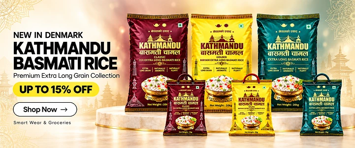 Kathmandu basmati rice promotion — view products