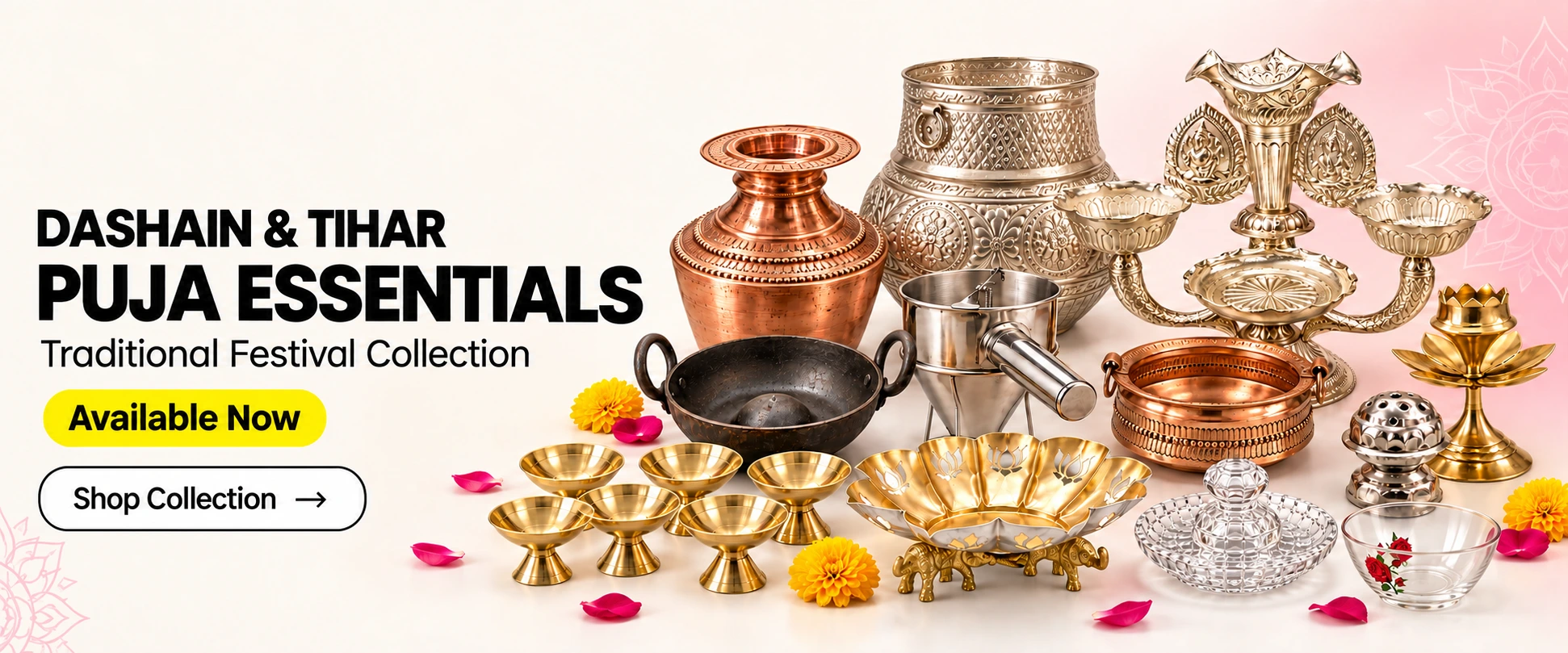Dashain and Tihar pooja essentials — view products