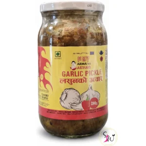 AAMA ko Garlic Pickle