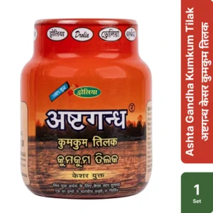 Ashta Gandha Kesar Kumkum Tilak (अष्टगन्ध केसर कुमकुम तिलक) 50g